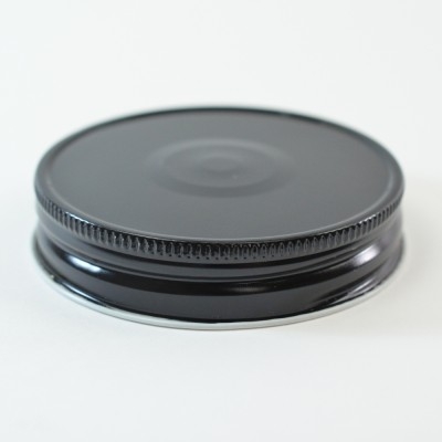 70 G-450 Black-White with Button Metal Cap with Plastisol Liner