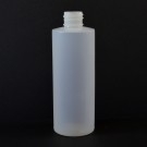 4 oz 20/410 Cylinder Round Natural HDPE Bottle