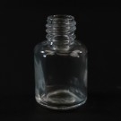 1/4 oz 13/415 Cylinder Clear Glass Bottle