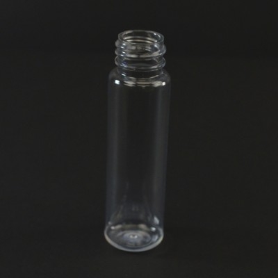 1 oz 20mm Special Slim Cylinder Clear PET Bottle