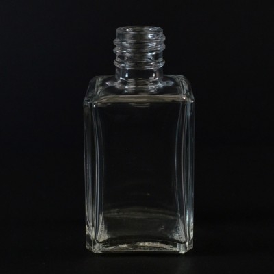 2 oz 20/415 Florence Square Clear Glass Bottle