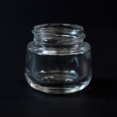 15 ML 33/400 Goutte Clear Glass Jar