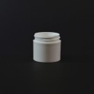 1 OZ 43/400 Thick Wall Straight Base White PP Jar - 616/Case