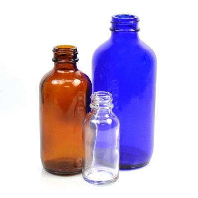 Boston Round Glass Bottles