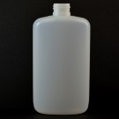 10 oz 24/410 Drug Oval Natural HDPE Bottle