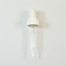 18/400 White Glass Dropper Assembly 7 X 66