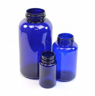 Cobalt Blue PET Pharmaceutical Packers