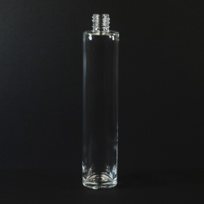 100 ml 18/415 Slim Cylinder Clear Glass Bottle