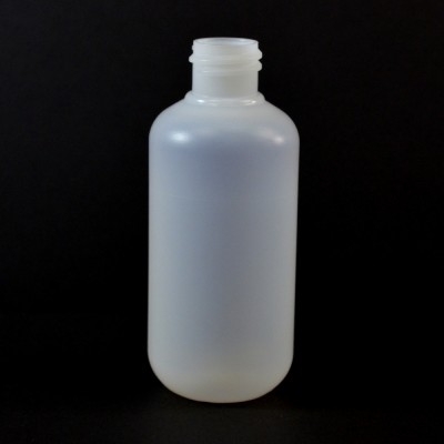 3 oz 20/410 Boston Round Natural HDPE Bottle