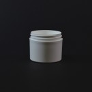2 OZ 53/400 Thick Wall Straight Base White PP Jar - 265/Case