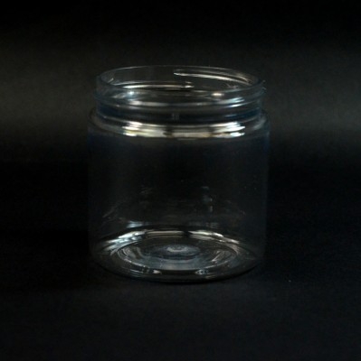 4 oz 58/400 Wide Mouth Clear PET Jar