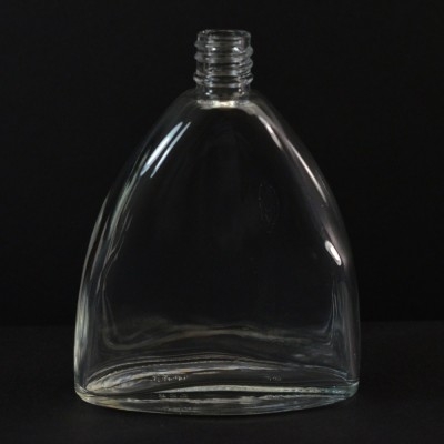 100 ml E5 Bell Oval Clear Glass Bottle