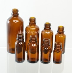 Euro Dropper Glass Bottles