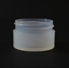 1/2 OZ 43/400 Thick Wall Straight Base Natural PP Jar - 1520/Case