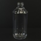 8 oz 24/410 Modern Round Clear PET Bottle