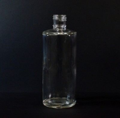 6 oz 22/415 Cylinder Clear Glass Bottle