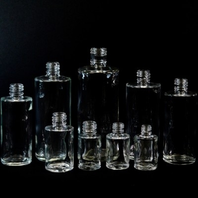 Cylinder Round Glass Bottles