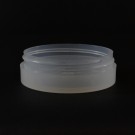 1 OZ 70/400 Thick Wall Straight Base Natural PP Jar - 616/Case