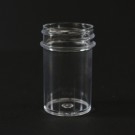 3/4 oz 33/400 Regular Wall Straight Base Clear PS Jar