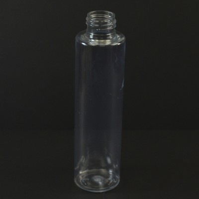 4 oz 24/410 Slim Cylinder Clear PET Bottle