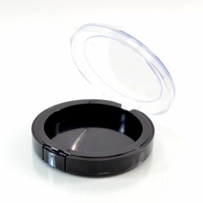 Compact Round Foundation ABS with Clear Cover Pinned-Hinge 2.960' x 0.660'