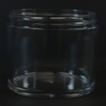 200 ML 75 MM Heavy Wall Low Profile Clear PETG Jar