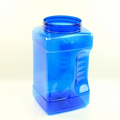 1 Gallon 110mm Cobalt Grip PET Jar