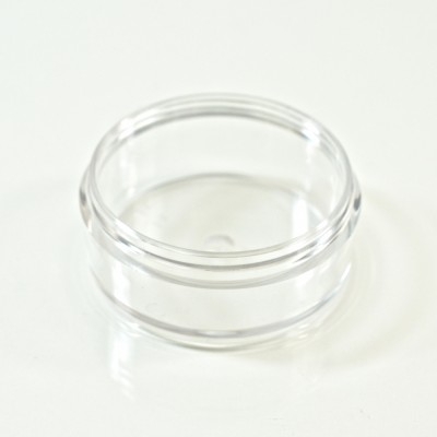 0.75 oz. PETG Clear Special Cosmetic Powder Jar