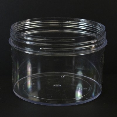 40 oz 120/400 Regular Wall Straight Base Clear PS Jar