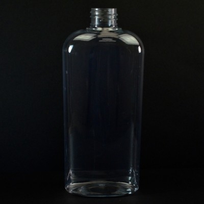 12 oz 24/410 Cosmoval Clear PET Bottle