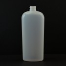 16 oz 24/410 Classic Oval Natural HDPE Bottle