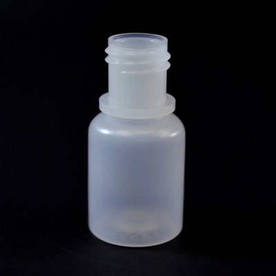 1/4 oz 15/415 Boston Round Natural HDPE Bottle