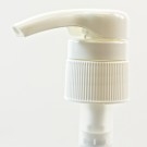 28/410 Lotion Pump Ribbed White