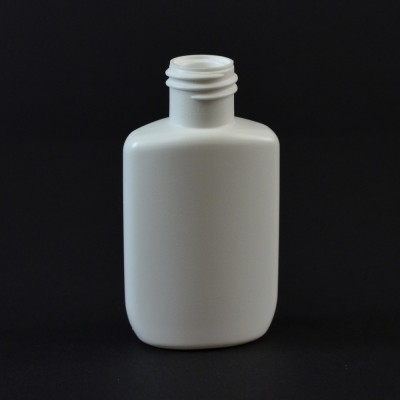 0.5 oz 15/415 Drug Oval White HDPE Bottle