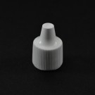 15mm White Dropper Tip Cap