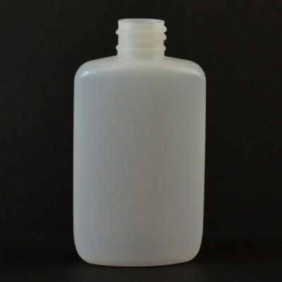 2 oz 20/410 Drug Oval Natural HDPE Bottle