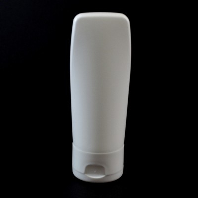 2 oz White Euro Tube Tottle 22/400 HDPE