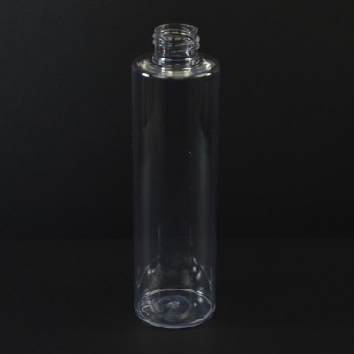 200ML 24/410 Cylinder Round Clear PET Bottle