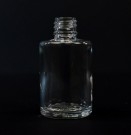 1/2 oz 13/415 Cylinder Clear Glass Bottle