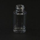 1 oz 20/410 Cylinder Round Clear PET Bottle