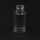 1 oz 20/410 Cylinder Round Clear PET Bottle