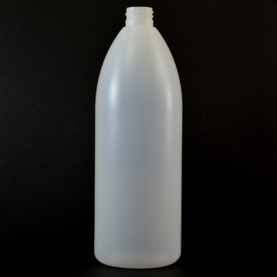 32 oz 28/410 Evolution Round Natural HDPE Bottle