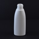 2 oz 20/410 Teardrop Oval White HDPE Bottle