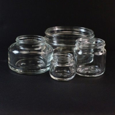 Rounded French Glass Storage Jar with Seal  Golden Rule Gallery – GOLDEN  RULE GALLERY