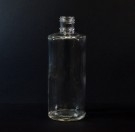 8 oz 22/415 Cylinder Clear Glass Bottle