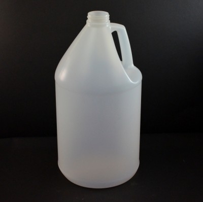 1 Gallon 38/400 Natural Jug Handle HDPE