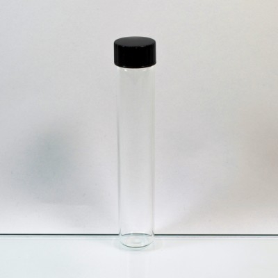 1 1/2 DRAM Screw Thread Clear Glass Vial 13/425