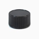 18/400 Black Phenolic Cap Flat Foam Liner