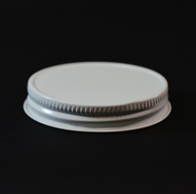 58/400 White-White Metal Cap