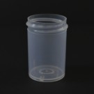 1 oz 38/400 Regular Wall Straight Base Natural PP Jar